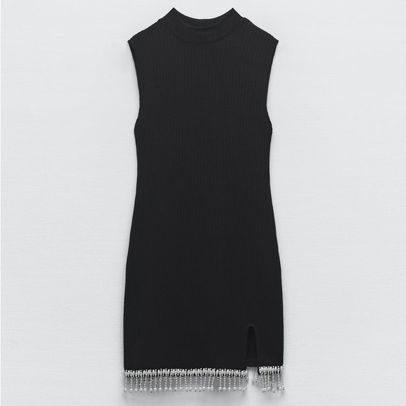 Zara Small Black Dress - Picture 9 of 15